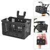 Hanging Bicycle Handlebar Basket Foldable Bike Basket Bike Front Basket  for Front Handlebar