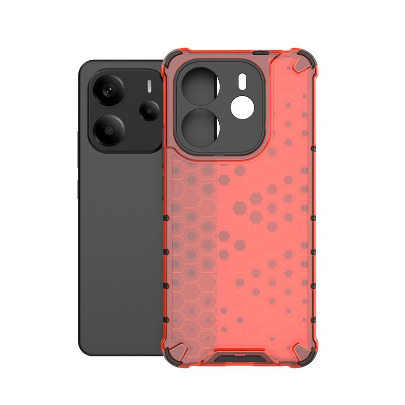 

Для Xiaomi Redmi Note 14 4G Чехол Redmi Note 14 Обложка Защитный чехол для телефона с сотовым бампером Redmi Note 14 Pro Plus Funda Note 14 Pro Plus красный