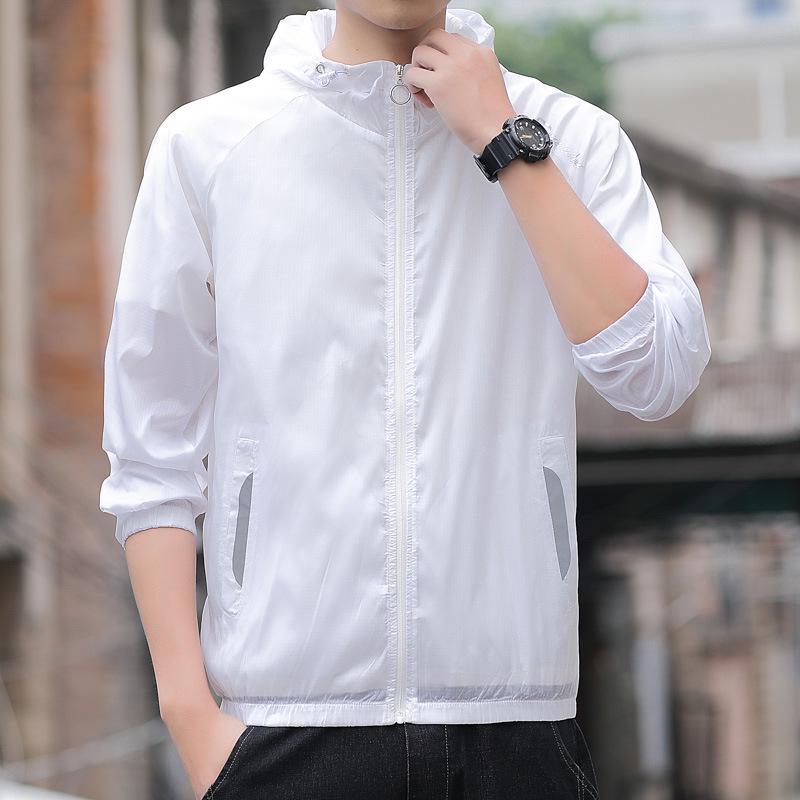 Men's Quick-Dry Sunscreen Jacket - Lightweight, Thin Summer Skin Protection Shirt