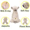 Winter Fleece Warm Dog Cloth Winter Soft Cozy Puppy Jumpsuit Plush Winter D-ring Overall For Small Medium Pet Vest Coat for Cat