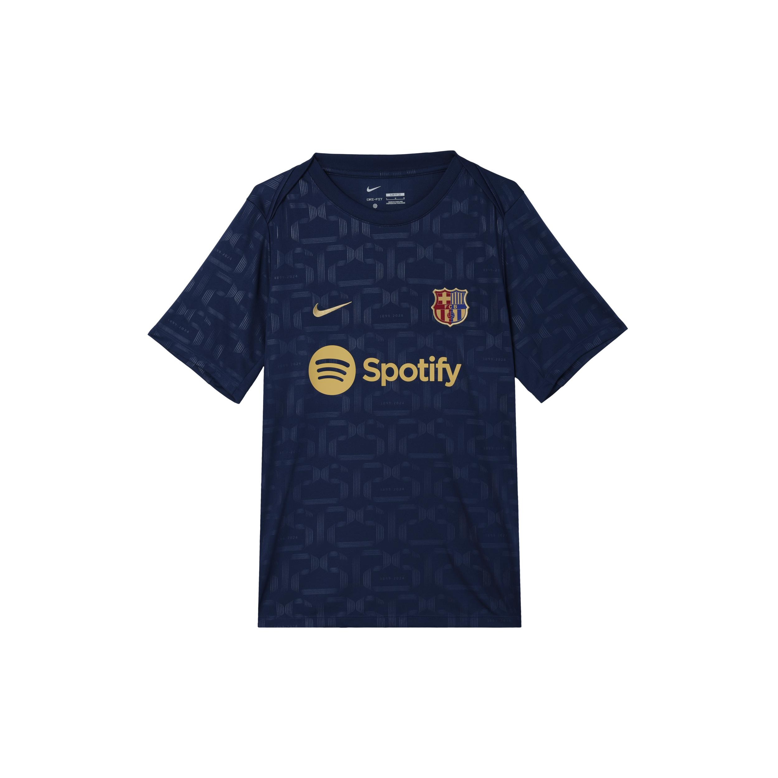 Nike Fc Barcelona Academy Pro Home Men s Nike Dri-FIT Soccer Pre-Match Short-Sleeve Top FN9648-411 XXL