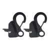 Professional Boat Spring Hook 316 Stainless Steel Spring Hook Sliding Cast Simple Installation for Mooring & Anchoring