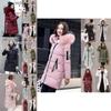 Stylish And Warm Winter Women Long Jacket With Fur Hooded Parka And Quilted Lining