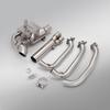 slip on Front Connect Link Pipe for CFMOTO 675SR 675SR-R 675SRR Dua lchannel valve exhaust Connect to the original car exhaust