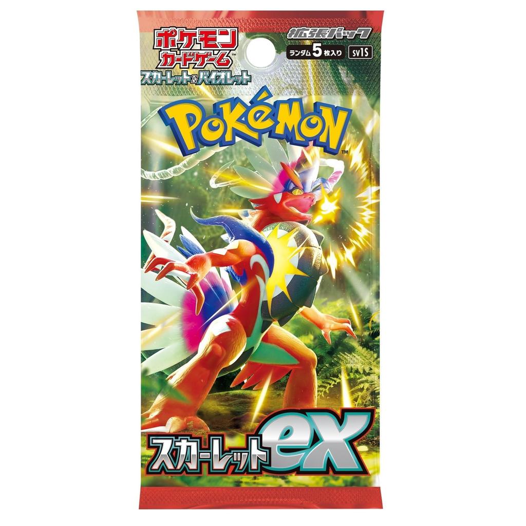 Pokemon Sammelkartenspiel Karmesin & Violett Erweiterungspack Karmesin EX Box