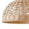 Rattan Lampshade Wicker Pendant Light Cover for Dining Room Restaurant Hotel