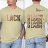 Vintage Juneteenth Tshirt Unisex Unisex Black Excellence Shirt Fashion Black History Month Inspirational Quote Tees Gifts