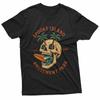 Spooky Island Amusement Park Haunted Surf Skull Halloween Classic TShirt Unisex T-Shirt