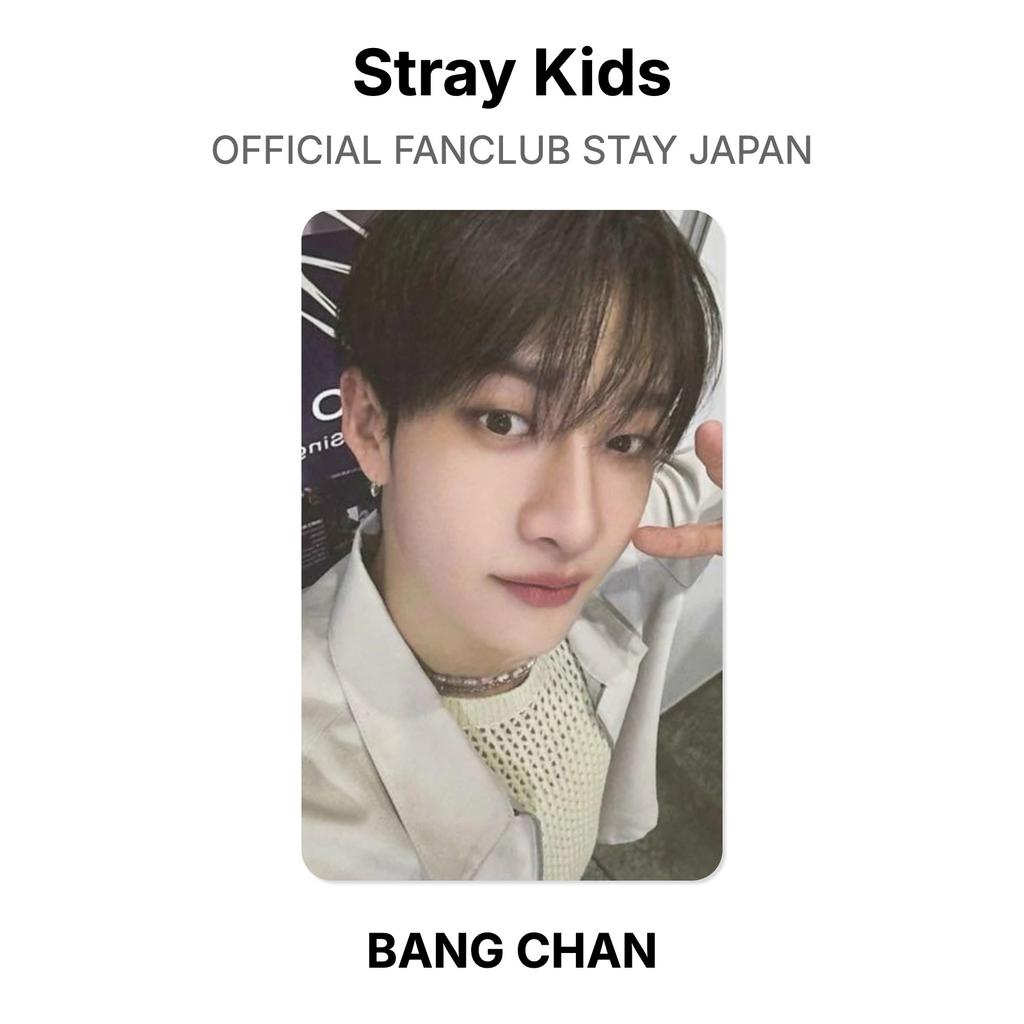 Stray Kids OFFICIAL FANCLUB STAY JAPAN Official Photocard