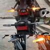 A Pair Motorcycle Turn Signal Light Moto Flashing Light Clignotant Moto Led for YAMAHA MT07 Tracer 700 XJ6 FZ6 MT09 900 MT10