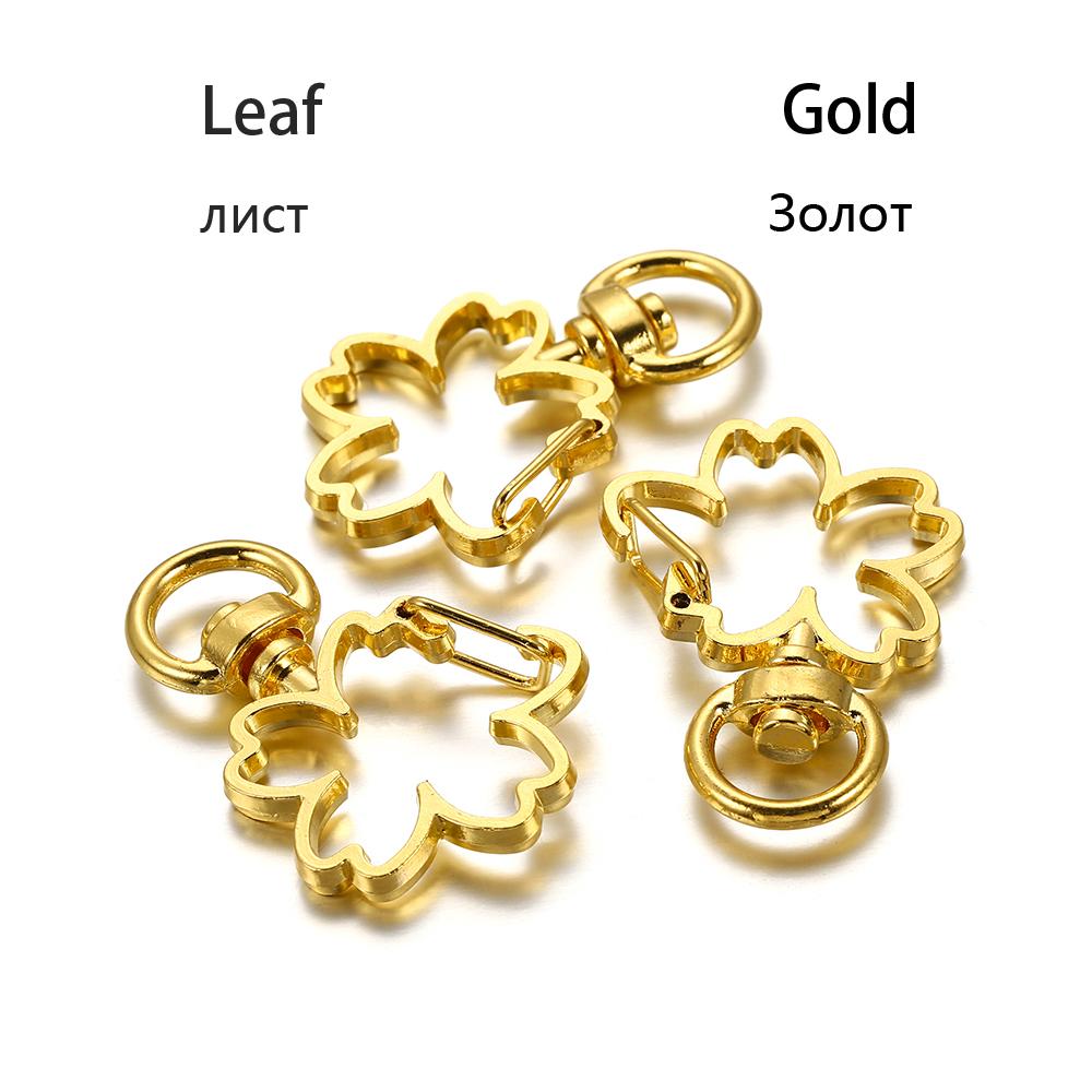 10Pcs/Lot Mix Color Keychain Moon Dog Cat Dolphins Cloud Heart Key Chain DIY For Jewelry Making Findings Accessories Supplies