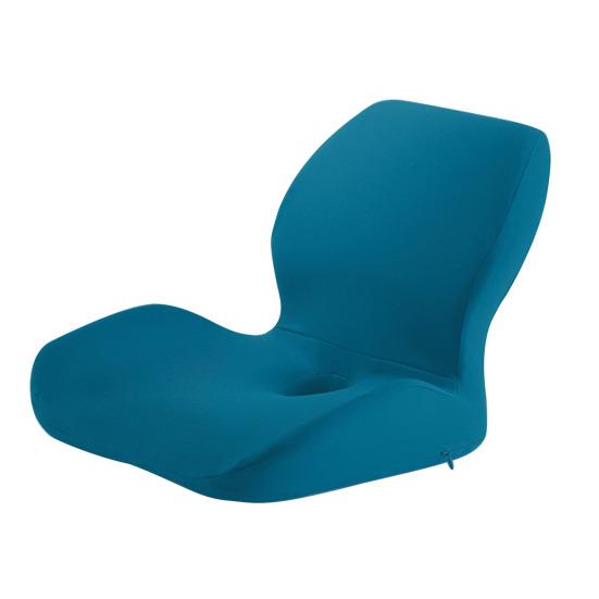 Memory Foam Seat Cushion Ergonomic Design One-piece Seat Cushion with Waist Support Anti-slip Backrest Cushion