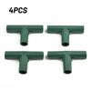 Plastic Greenhouse Frame Building Connector Support Gardening Frame Joints Pole Connector For Grape Trellis Shed Plant Stakes