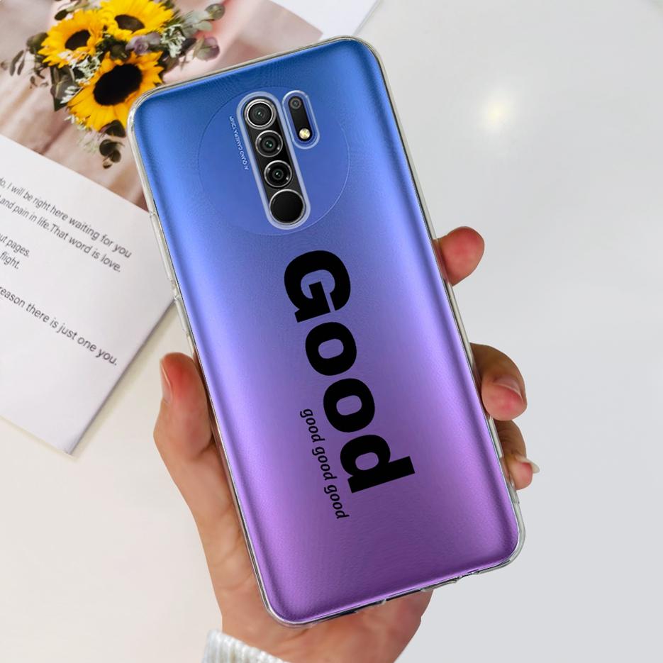 For Xiaomi Redmi 9 Case Stylish Painted Fundas 6.53'' Soft Silicone Phone Case For Xiaomi Redmi 9 Prime Redmi9 Back Cover Bumper