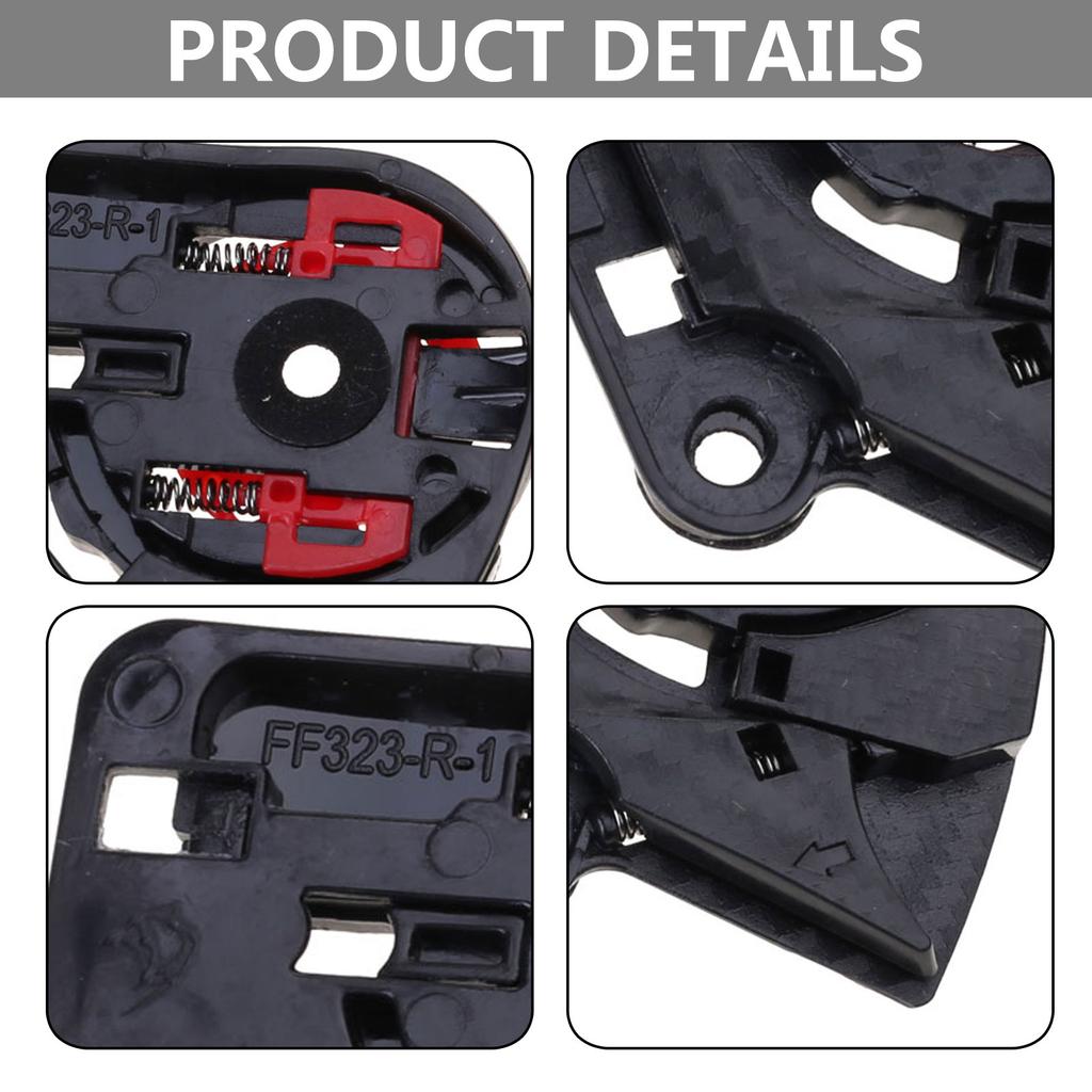 Flip Up Helmet Shield Base Holder 1 Pair Replacement Parts for FF801 FF323 FF390 Windscreen Holder Base Visors Parts