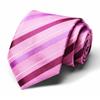 Tie Tie Polyester Silk Tie 8Cm Business Men'S Dress Wedding Studio Tie