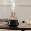 150ML Candlelight Aroma Diffuser Mini USB Air Humidifier Mist Sprayer LED Night Light Essential Oil Diffuser with Remote Control