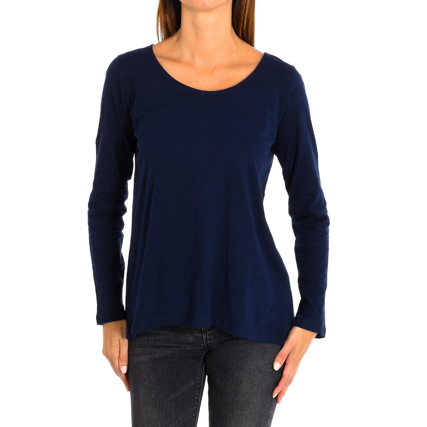 

Long sleeve round neck sweater 8849 woman