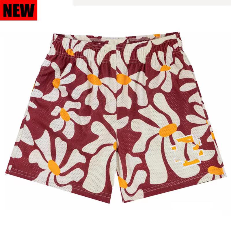 

Мужские фитнес-шорты из сетки в американском стиле: Повседневная, Тренировка мышц, Бег и Спортивная одежда S бордовый