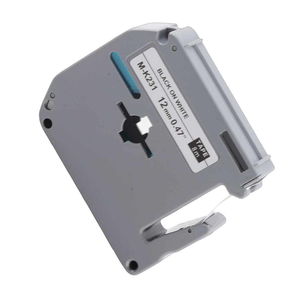 Etiket Şeridi Yedek Siyah Beyaz 23ft Uzunluk Net Baskı Etiket Yazıcı Şeridi LM210D 420 LM500TS İçin