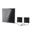 Solar Panel Powered Fan Portable Outdoor Multifunctional Solar Air Circulation Fan Kit 20W12V