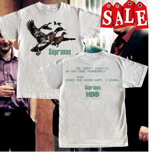 Ducks The Sopranos Shirt,Dr. Melfi Do You Feel Depressed, Sopranos Shirt S