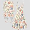 Women Plus Size Two Piece Outfit Long Sleeve Open Front Jacket Cami Maxi Dress