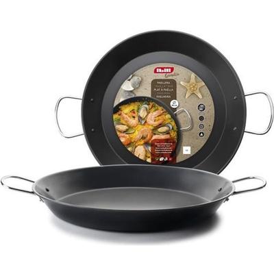 IBILI - Inducta Paella Pan, 36 Cm, Steel, Non-stick, 7 Portions