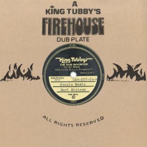 

7inch Record EARL SIXTEEN / KING TUBBYS - People Music / Conquering Lion Vers DSRKT701 King Tubby s Du 2017 Japan Reggae, Ska & Dub