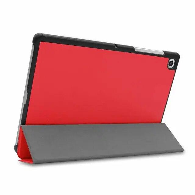 Pouzdro pro Samsung Galaxy Tab A 10.1 2019 Pouzdro T510 / T515 Ultra Slim Kožený magnetický stojánek Kryt SM-T510 SM-T515 Funda Capa