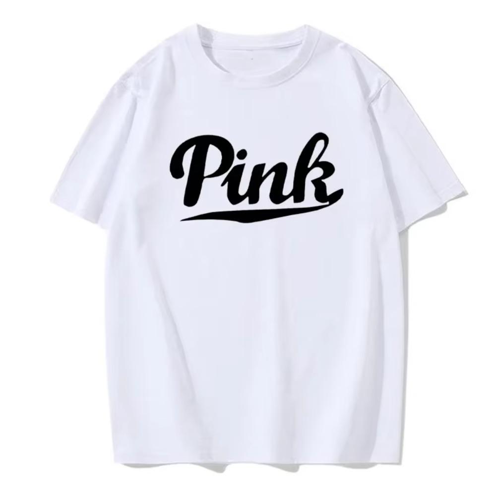 Summer Men's Casual T-shirt Fashionable Letter Printing Versatile Round Neck Pure Cotton Comfortable Short-sleeved Men's Top