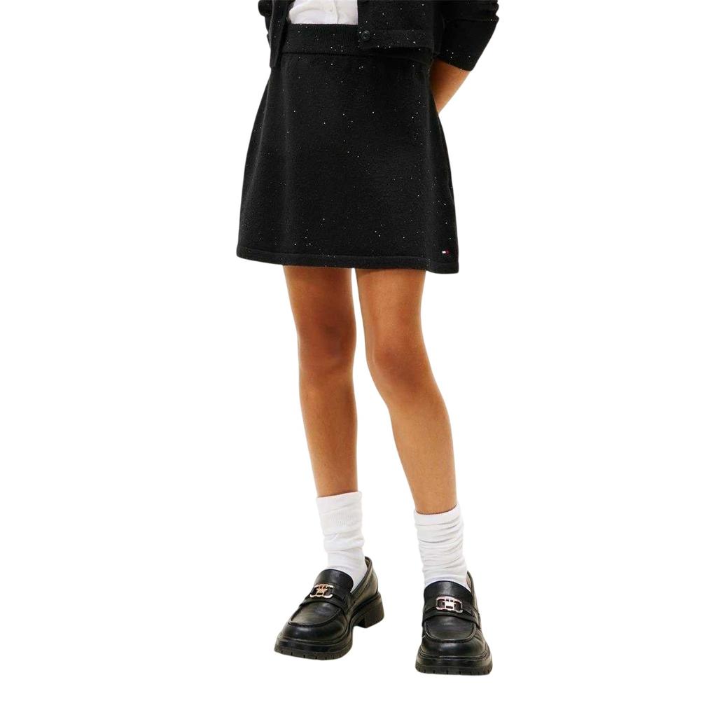 Tommy Hilfiger Girls Knitted Regular Mini Skirt