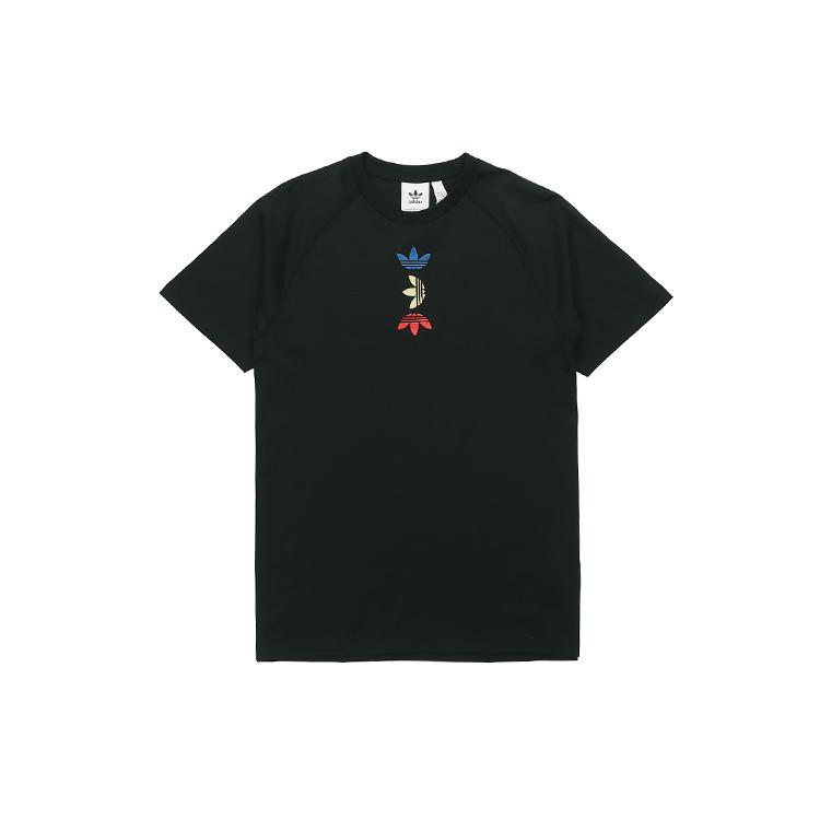 adidas Originals Raglanärmel T-Shirt Herren Schwarz FS7346