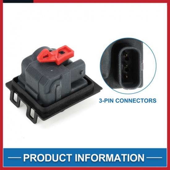 Fuel Door Release Switch No.A0008207703 for Mercedes-Benz A200 13-18 Black