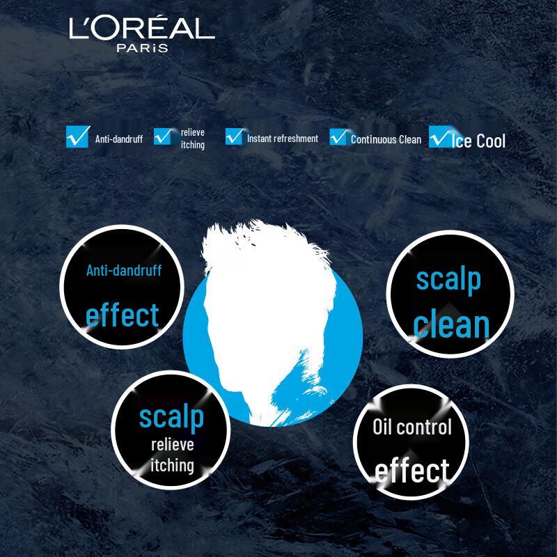 L'Oréal Men's Hydra Power Anti-Dandruff Shampoo