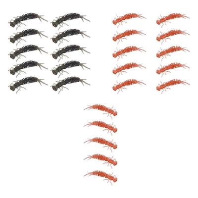 5/10PCS Topwaters Swimming Lure Artificial Baits Simulations Insect Swimbaits Floatings Insect Soft Baits Easy To Use