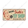 Souvenir Metal License Plate, Custom Auto Sign 15x30cm
