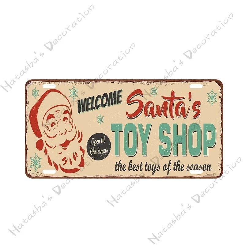 Souvenir Metal License Plate, Custom Auto Sign 15x30cm