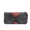 Johnature Retro Women Cowhide Wallet Card Holder Leisure Handmade Genuine Leather Long Clutch Wallets Phone Purse