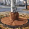 Landscape Tree Insulation Wrap Palm Protector, Winter Frost Cover with Drawstring And Ground Stakes, Protection for Courtyard Trees Outdoor