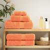 Premium Washcloths SOLUND 4 Pieces Orange 30x30 cm 600 g m²