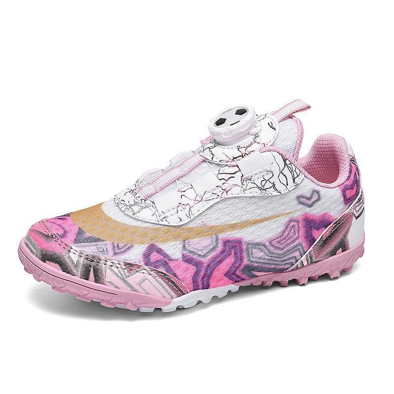 Breathable Mesh Kids Football Shoes for Boys and Girls - Perfect for School Competition and Training