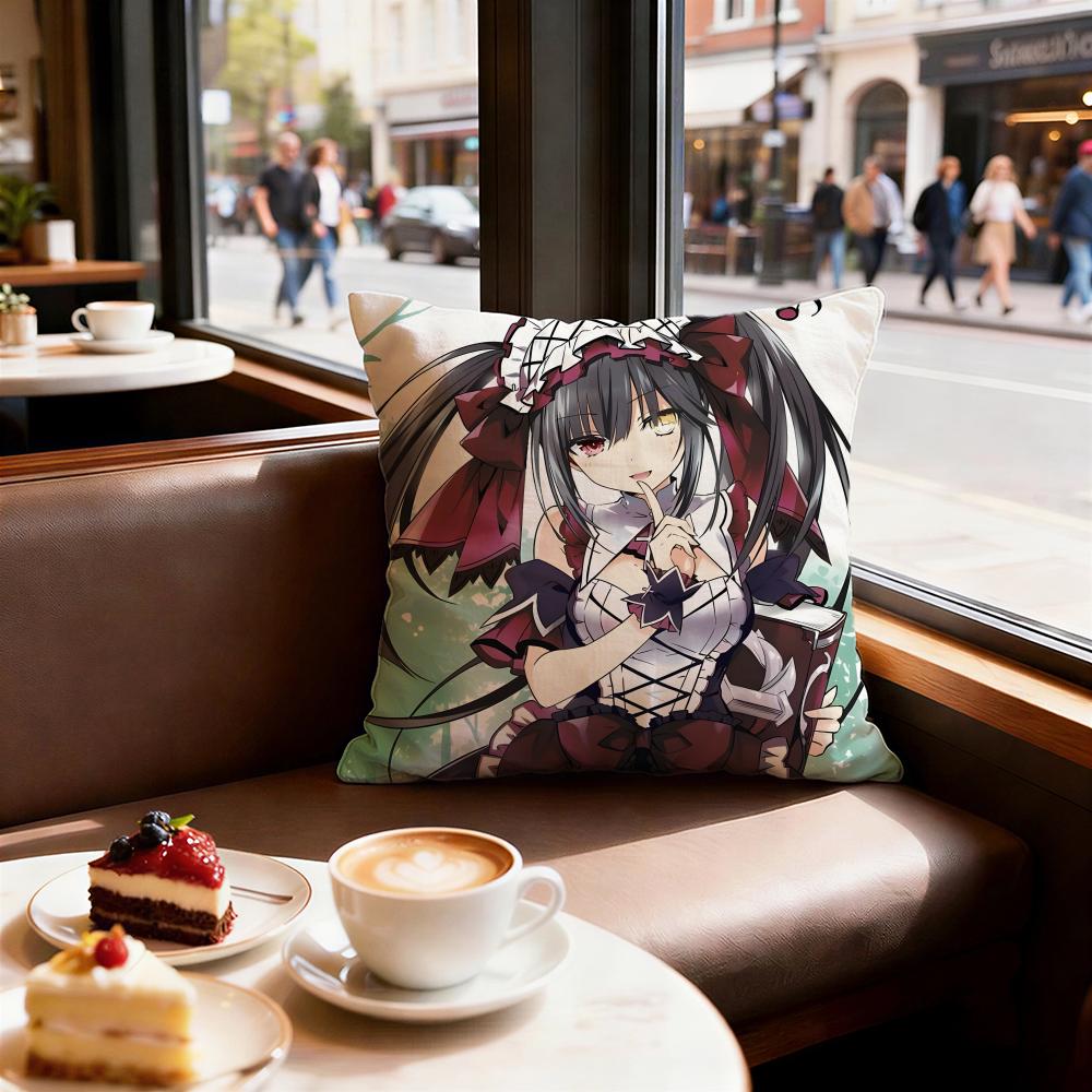 Anime DATE A LIVE Cushion Cover Decorative Cushions Covers Cover Sofa X Pillow Piece X X Pillowcase