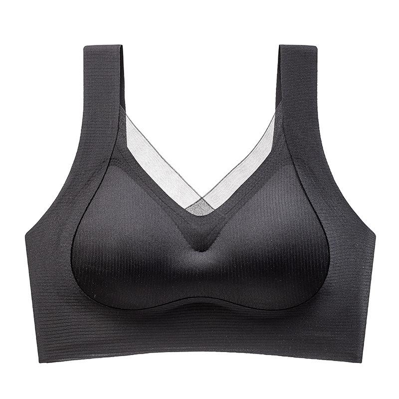 Plus Size Full Cup Adjustable Women's Underwear Anti-sagging Seamless Women's Bra