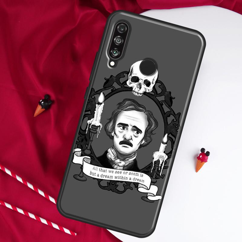 

Edgar Allan Poe For Huawei Nova 10 SE 9 5T 12s 12i 11i Y91 Y90 Y60 Y70 Y72 Y61 P20 P30 P40 Lite P60 Pro Case Huawei Nova 5T