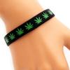 Maple Leaves Waterproof Sports Wristband Silicone Bracelet Wristband Bangle Maple Leaf Bracelet