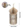 Ramadan LED Lamp Wooden Eid Mubarak Moon LED Light Muslim Islam Decorative Light Lantern For Home Decoration