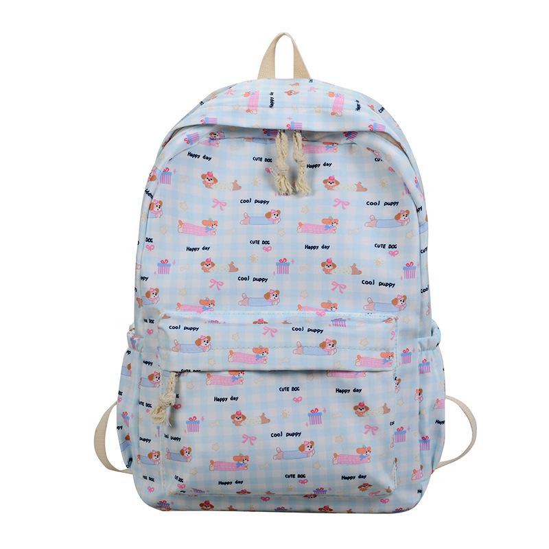 Backpack Female College Student Small Fresh Floral Schoolbag Junior High School Student Schoolbag Gentle Backpack