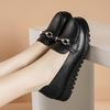 New women's autumn comfortable and versatile work leather shoes casual shoes single shoes