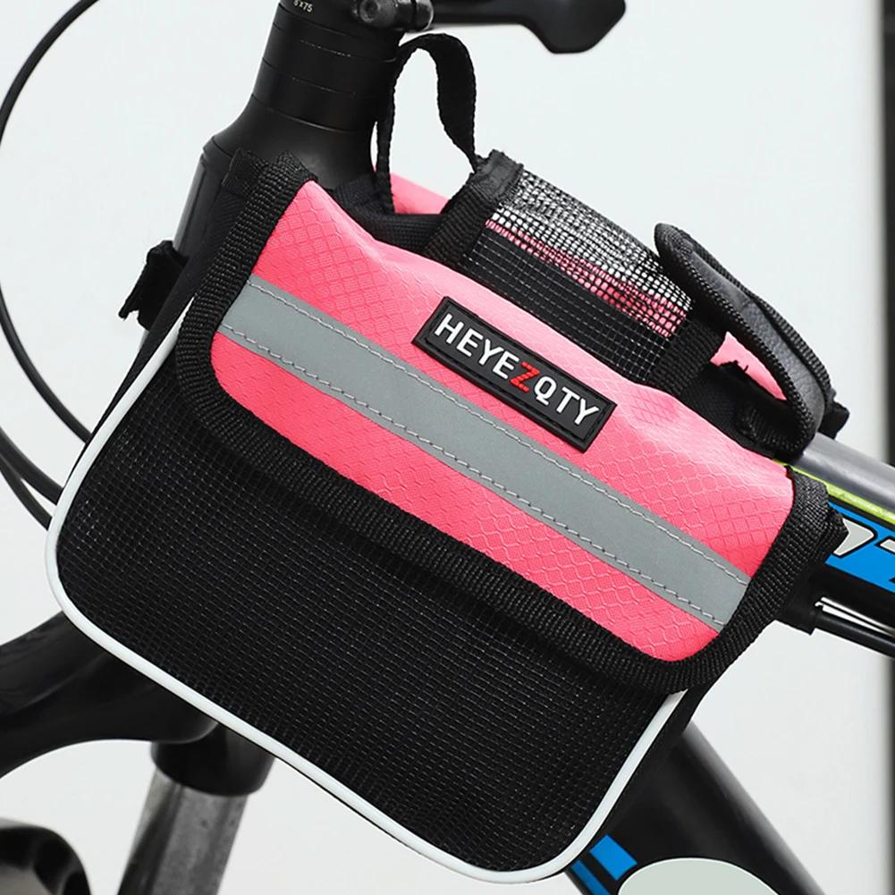 Cycling Waterproof Bike Bag Motorcycle Tail Luggage Suitcase Saddle Bag Bicycle Moto Side Riding Bag Cycling Accessories Hot розовый